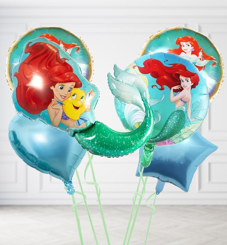 Ariel Collection Balloons, Build a Helium Filled Bunch: Ariel Collection Bunch, Colour Theme: Blue