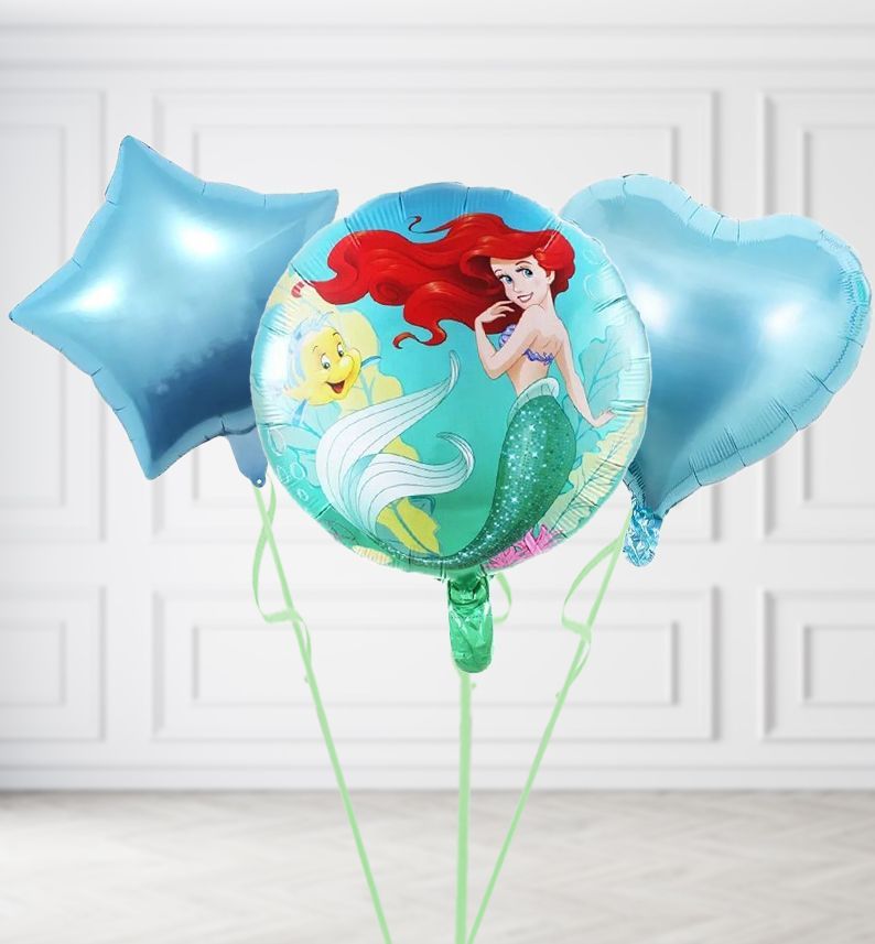 Ariel Round Balloons, Build a Helium Filled Bunch: Add 2 balloons, Supersize Bunch: No Extras, Colour Theme: Match with Centrepiece