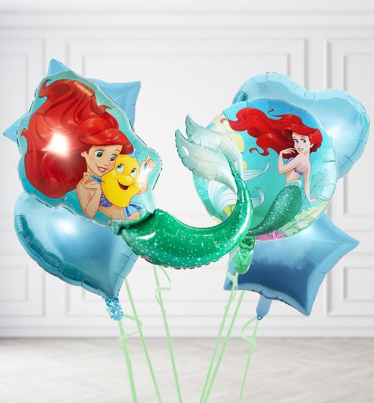 Ariel and Flounder Balloons