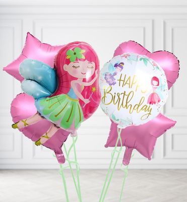 Young Girl Balloons
