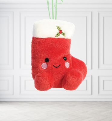 Aurora Holly Stocking Palm Pal Balloon Weight Aurora Holly Stocking Palm Pal Balloon Weight