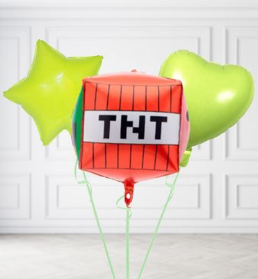 Minecraft TNT Block Balloons
