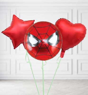 Spiderman Head Balloons