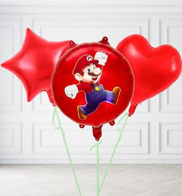 Mario and Luigi Round Balloons