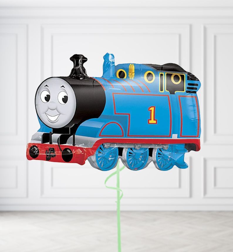 Thomas the Tank Engine Round Balloons, Build a Helium Filled Bunch: No Extras, Supersize Bunch: No Extras