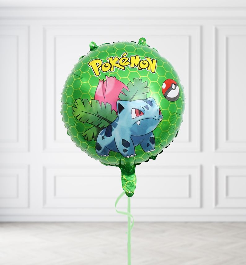 Pokemon Ivysaur Round Balloons, Build a Helium Filled Bunch: No Extras, Supersize Bunch: No Extras