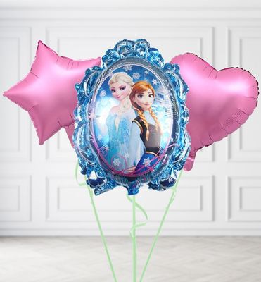 Frozen Mirror Balloons