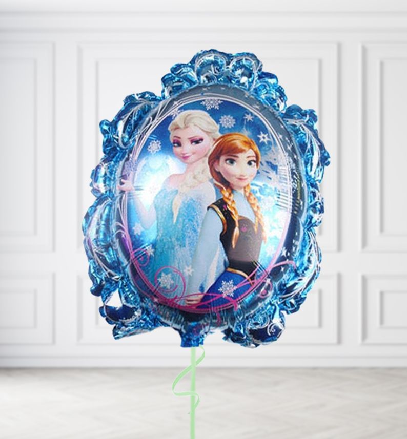 Frozen Mirror Balloons, Build a Helium Filled Bunch: No Extras, Supersize Bunch: No Extras