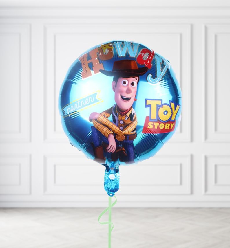 Toy Story Woody Round Balloons, Build a Helium Filled Bunch: No Extras, Supersize Bunch: No Extras