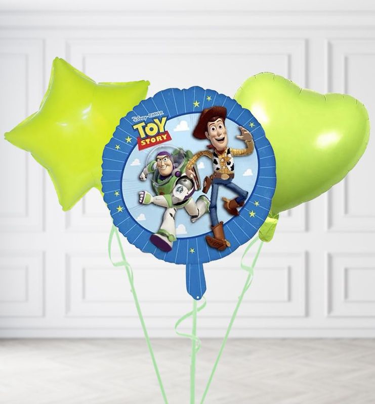 Toy Story Buzz and Woody Round Balloons