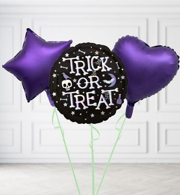 Trick or Treat Holographic Balloons