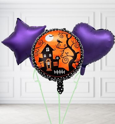 Happy Halloween Round Balloons