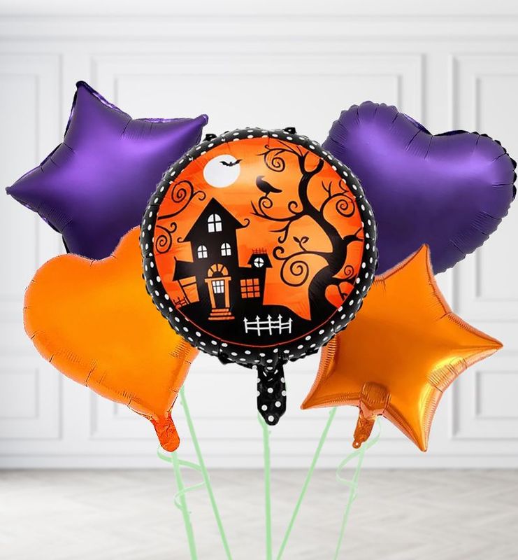Happy Halloween Round Balloons Happy Halloween Round Balloons