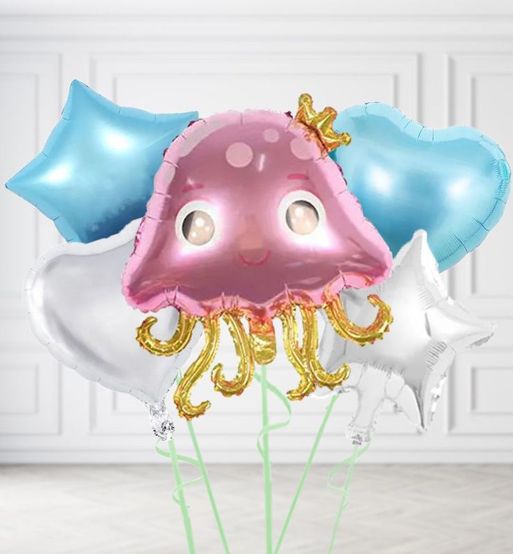 Pink Jellyfish Balloons