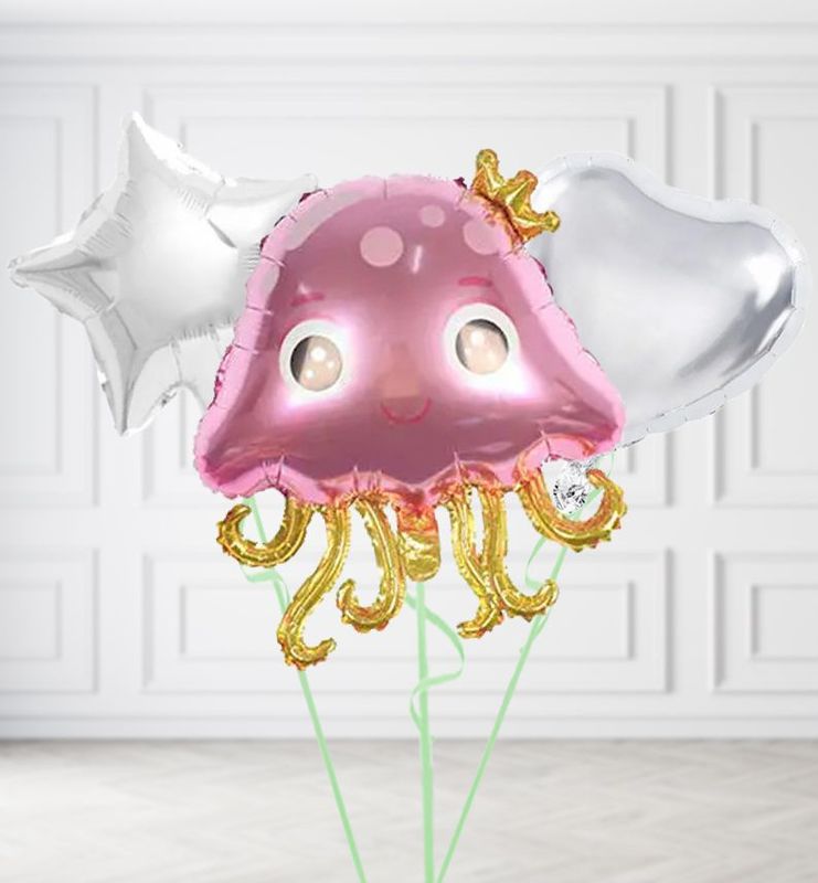 Pink Jellyfish Balloons