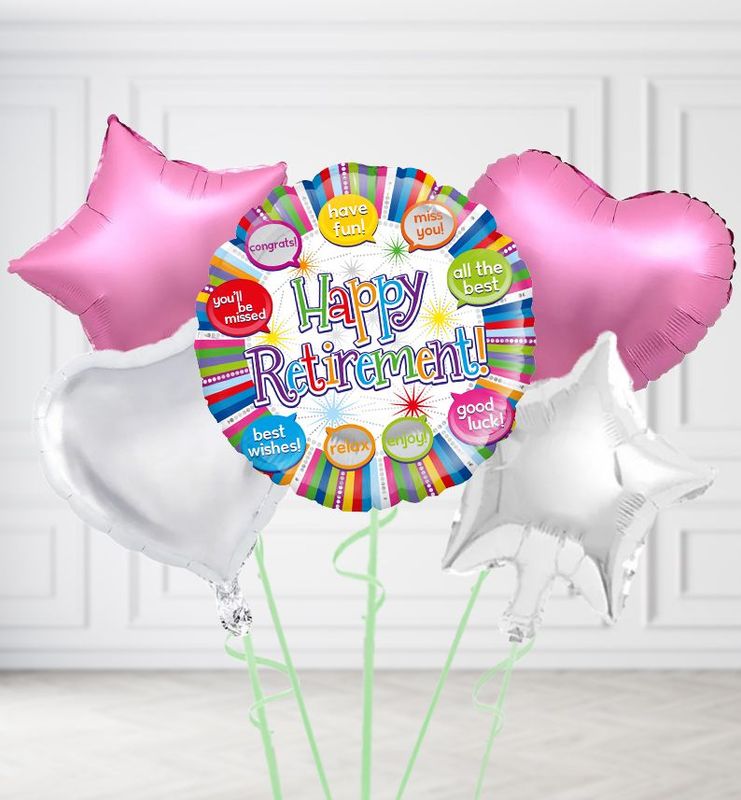 Happy Retirement Balloons