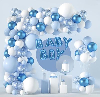 Baby Blue Ready-Made Balloon Displays