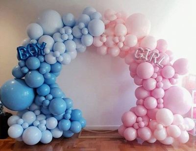 Gender Reveal Themed Ready-Made Balloon Displays