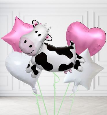 Leaping Cow Balloons