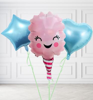 Pink Candy Floss Balloons