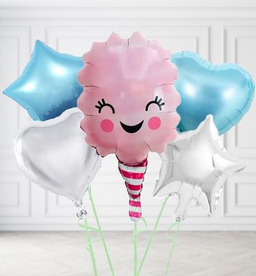 Pink Cotton Candy Balloons