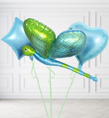 Mega size 4D Dragonfly Balloons