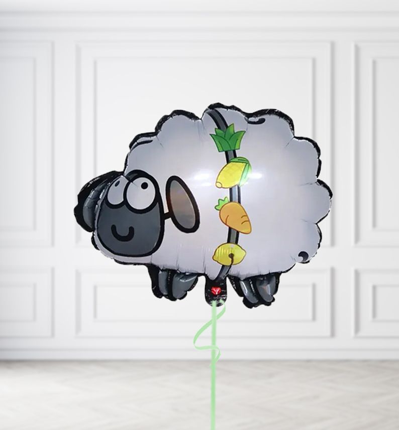 Happy Sheep Balloons, Build a Helium Filled Bunch: No Extras, Supersize Bunch: No Extras