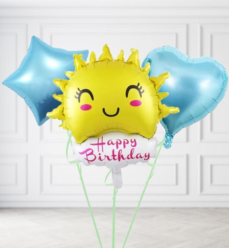 Happy Birthday Sunshine Balloons