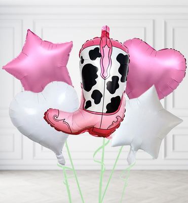 Cowgirl Boot Balloons
