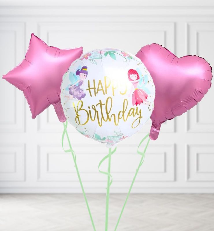 Fairy Happy Birthday Balloons