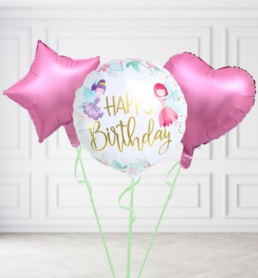 Fairy Happy Birthday Balloons