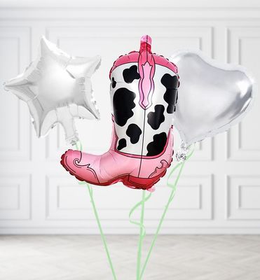 Cowgirl Boot Balloons