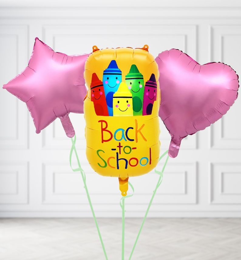 Crayon Balloons, Build a Helium Filled Bunch: Add 2 balloons, Supersize Bunch: No Extras