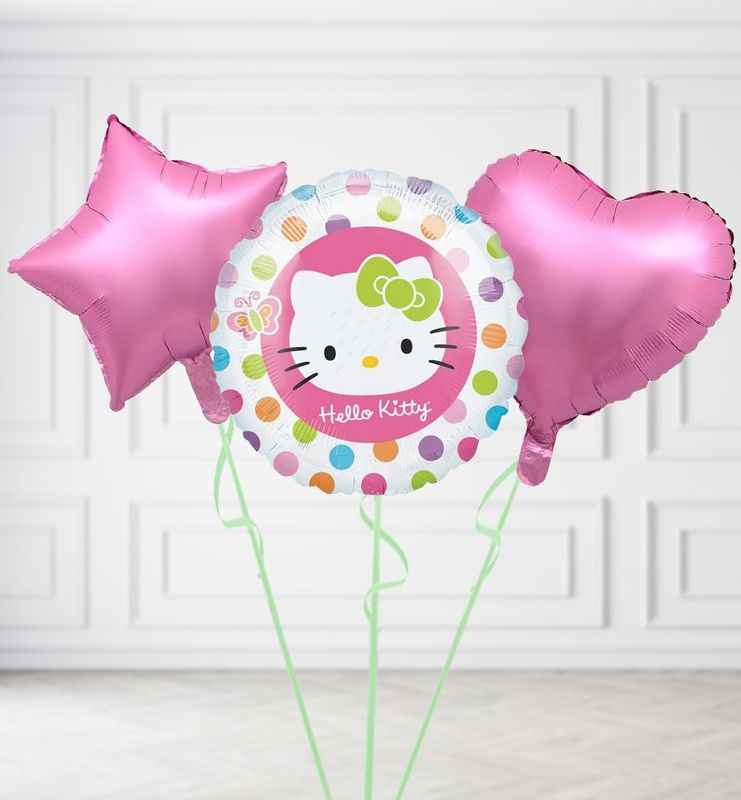 Dotty Hello Kitty Balloons Dotty Hello Kitty Balloons