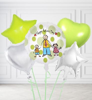 Happy Fathers Day Daddy Balloons