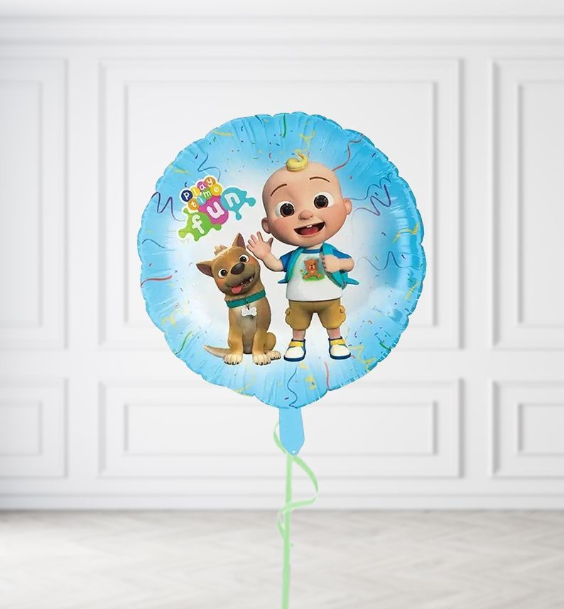 Cocomelon and Friends Round Balloons, Build a Helium Filled Bunch: No Extras, Supersize Bunch: No Extras