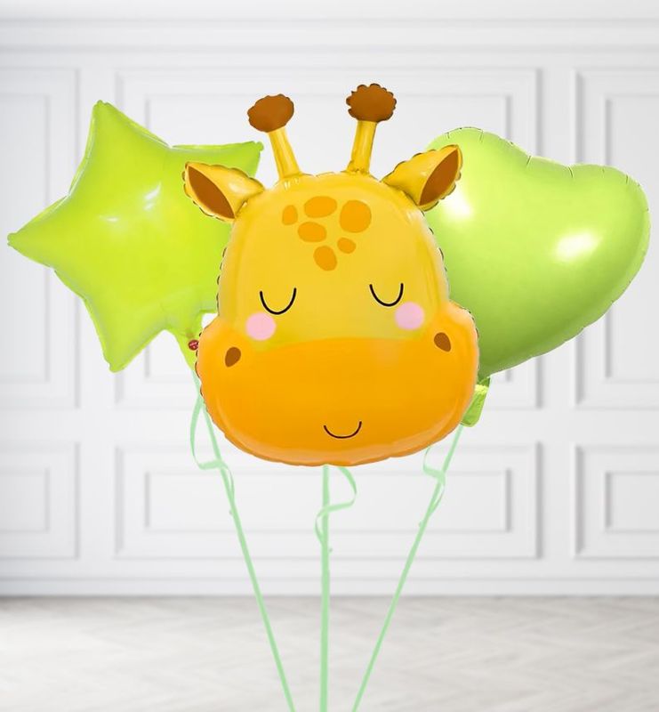 Giraffe Head Balloons
