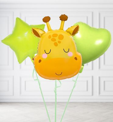 Giraffe Head Balloons