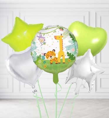 Jungle Friends Round Balloons