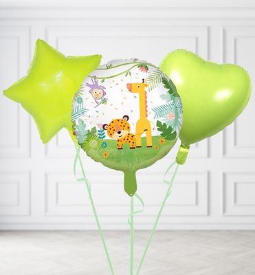 Jungle Friends Round Balloons