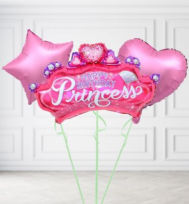 Happy Birthday Princess Balloons