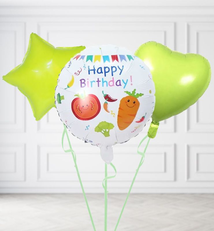 Happy Birthday Veg Balloons