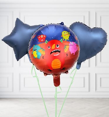 Monsters Happy Birthday Balloons