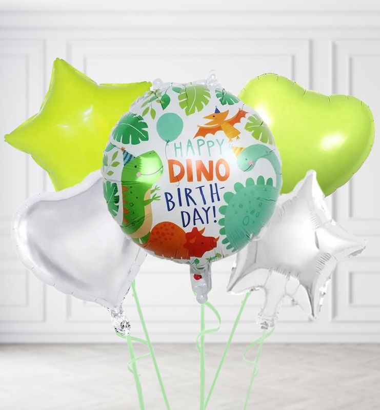 Dino Happy Birthday Balloons