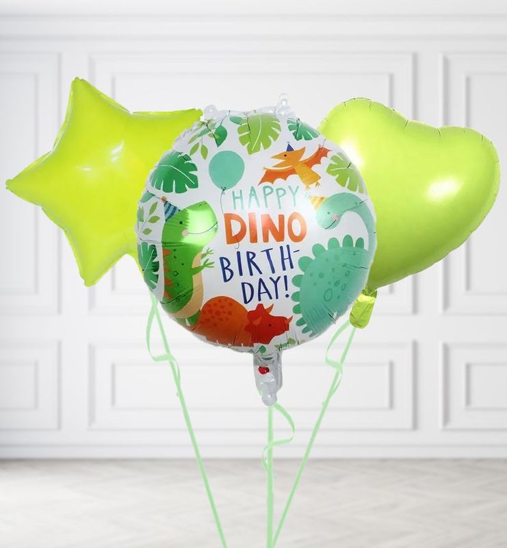 Dino Happy Birthday Balloons Dino Happy Birthday Balloons