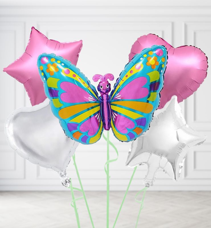 Colourful Cute Butterfly Balloons
