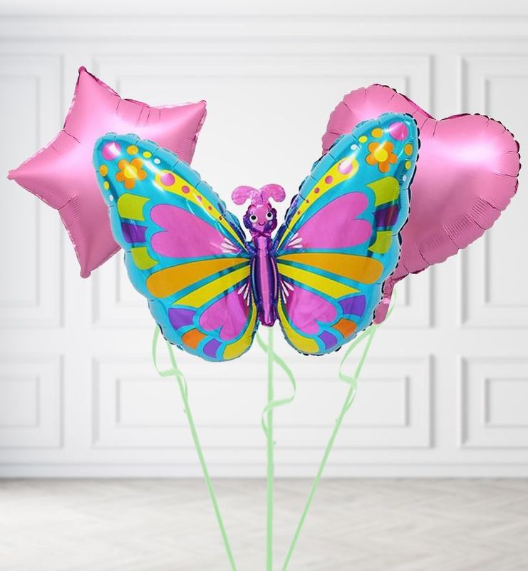 Colourful Butterfly Balloons