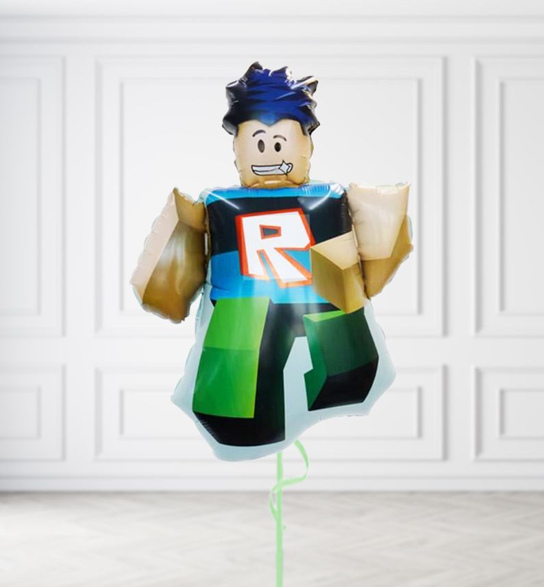 Roblox Builderman Character Balloons, Build a Helium Filled Bunch: No Extras, Supersize Bunch: No Extras