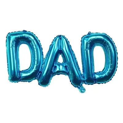 AIR FILLED Dad Balloon Letter Balloons