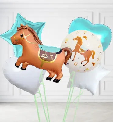 Horse, Pony & Cowgirl Balloons